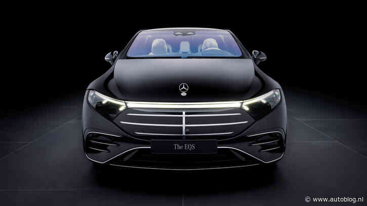 Mercedes EQS vernieuwd: 822 km range én een ster op de neus