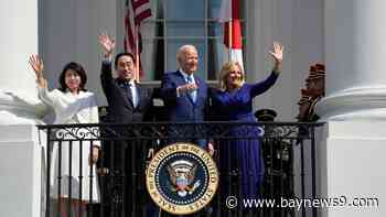 Biden says 'indestructible partnership' between the U.S. and Japan has been achieved as he welcomes PM Kishida for visit