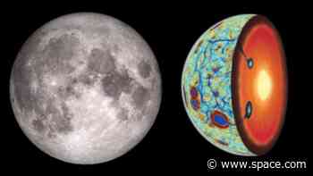 What happened when the moon 'turned itself inside out' billions of years ago?