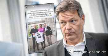 Robert Habeck in pinkem Trikot: Gespräch mit DFB-Bossen über Nike-Deal