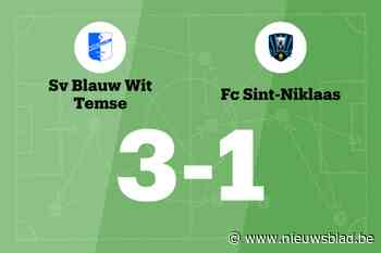 Zege SV Blauw Wit Temse tegen FC Sint-Niklaas