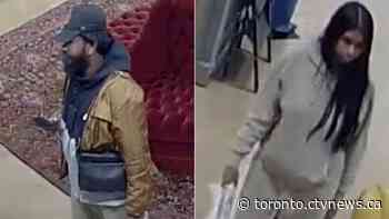 2 suspects sought after allegedly impersonating police officer to scam Toronto elderly couple