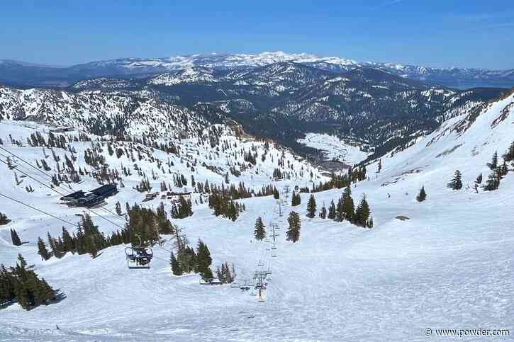 Palisades Tahoe, CA Is Prime For A Long And Prosperous Spring Ski Season