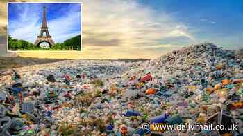 The shocking extent of Earth's plastic crisis: 220 MILLION tonnes of waste are set to be generated this year - the equivalent of 20,000 Eiffel Towers