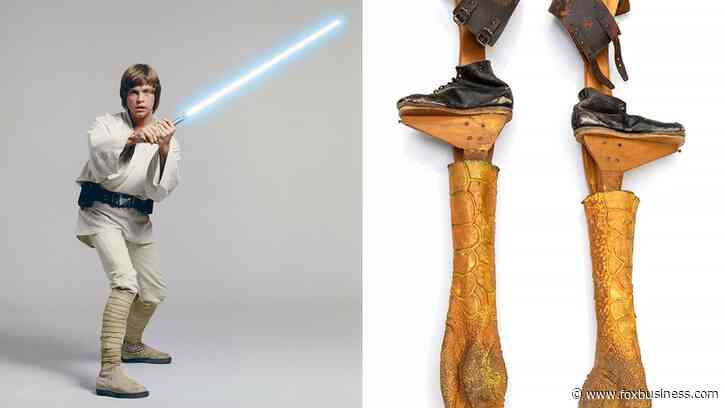 ‘Star Wars’ chicken leg stilt props from 1977 movie to go for thousands at auction: ‘Bizarre’