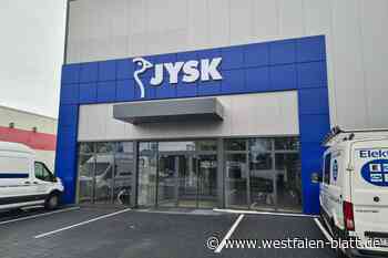 Schloß Holte-Stukenbrock: Jysk-Filiale öffnet am 6. Mai