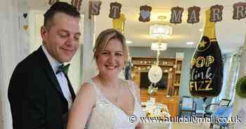 Care home manager holds reception at work so elderly residents can enjoy 'one last wedding'