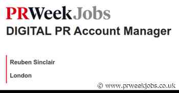 Reuben Sinclair: DIGITAL PR Account Manager