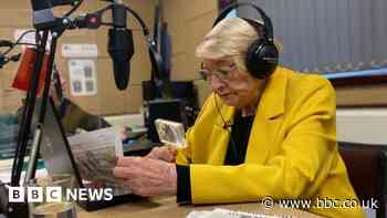 Talking newspaper founder makes 100th birthday vow