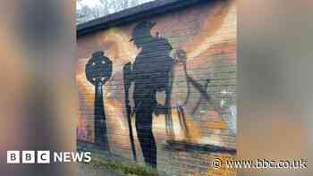 'Mindless vandalism' on war memorial for second time
