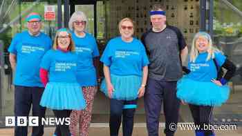 Team's thousands of steps for Parkinson's awareness