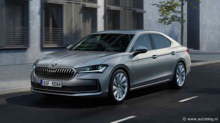 De nieuwe Skoda Superb is er niet meer alleen als stationwagen