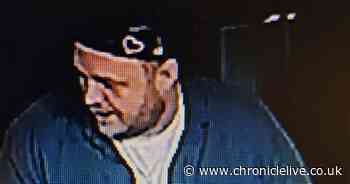 Image released by Northumbria Police after woman sexually assaulted in Morpeth