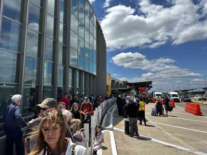 Long lines at AUS post-eclipse; airport expects to break a top record