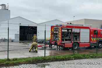 Zes personen naar ziekenhuis bij kleine industriebrand aan d’Herbouvillekaai
