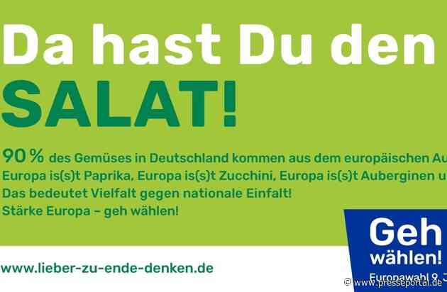 Lieber zu Ende denken / Lebensmittelwirtschaft startet Aufruf zur Europawahl