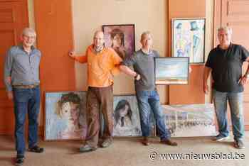 Vrije Academie de Kunstgreep Hansbeke stelt tentoon in oud stadhuis van Deinze