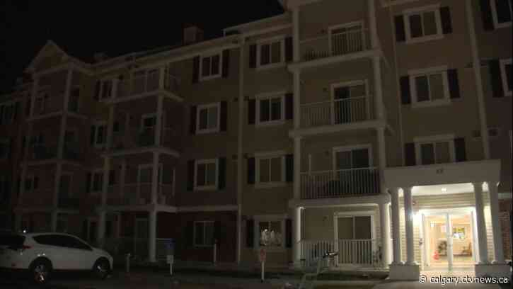 Man sent to hospital with serious burns following apartment fire
