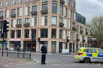 St James’s Road Southwark stabbing: Picture from scene