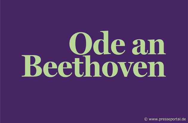 Ode an Beethoven: ARTE feiert 200 Jahre Neunte Sinfonie mit einem TV-Musikevent und zwei neuen Dokumentationen