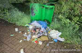 POL-PDKL: Mehrere Mülleimer in Brand gesetzt