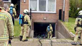 Brandweer kan erger voorkomen bij garagebrand Sint-Andries