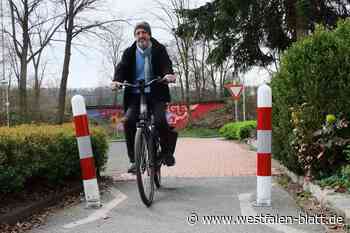 Gefahr für Radfahrer: Poller in Werther kommen auf den Prüfstand