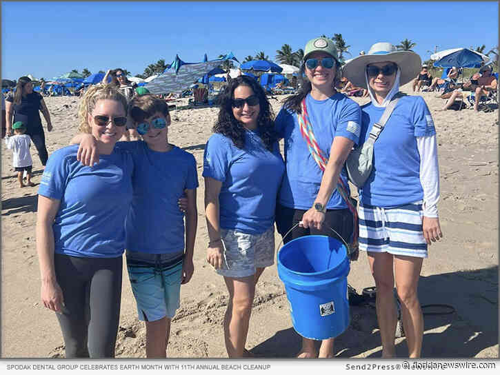 Delray Beach’s Spodak Dental Group Celebrates Earth Month with 11th Annual Beach Cleanup