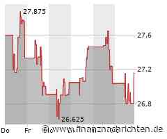 HP-Aktie: Kurs legt zu (27,1656 €)