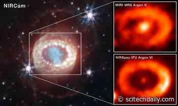 Webb Telescope Uncovers Neutron Star Hidden in Supernova Debris