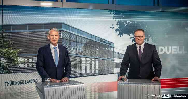 TV-Duell: CDU-Kandidat Voigt warnt vor Höckes Europapolitik