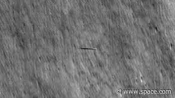 A NASA spacecraft spotted something weird orbiting the moon. It was just a lunar neighbor (photos)