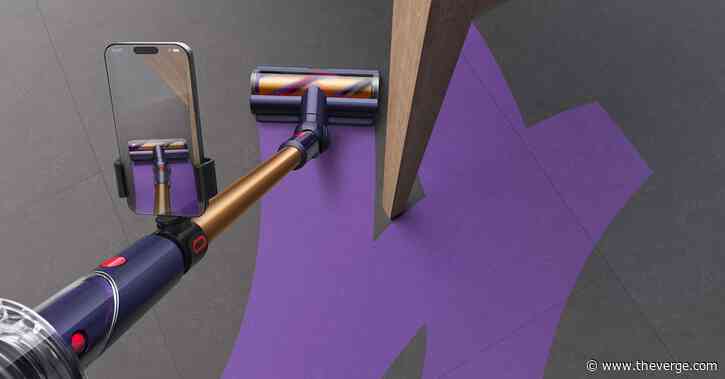 Dyson’s AR app shows you where you’ve vacuumed