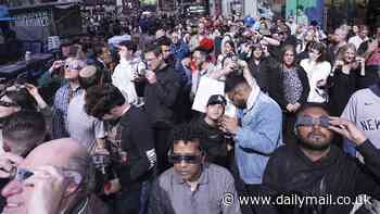 Doctor reveals he's had an influx of patients with eye problems after the eclipse: 'It's like getting a sunburn on your RETINA'