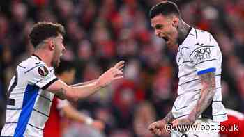 Liverpool suffer shock home defeat by Atalanta