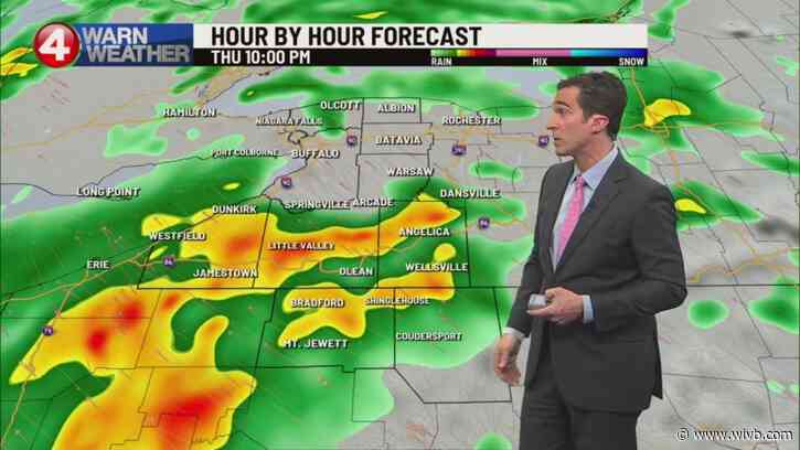 Thunderstorms tonight, a few possibly severe