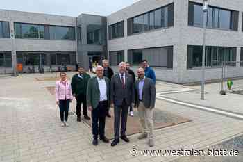 Erster Bauabschnitt des städtischen Gymnasiums Delbrück ist fertig