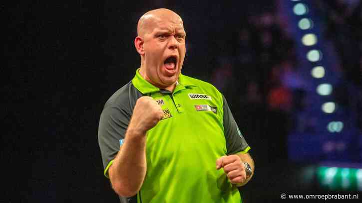 Met winst op Littler doet Michael van Gerwen goede zaken in Premier League