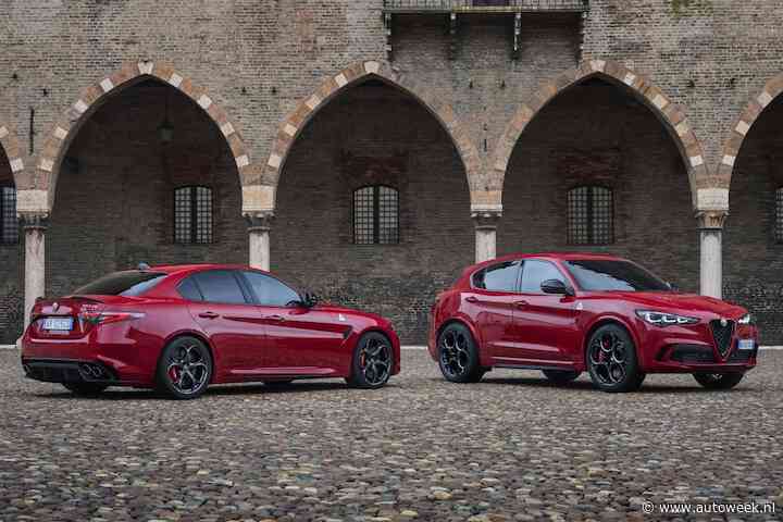 Elektrische Alfa Romeo Stelvio vanaf volgend jaar, Giulia in 2026