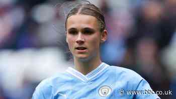 Man City's Casparij banned for offensive gesture