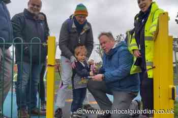 Two new playgrounds have been officially opened in Croydon
