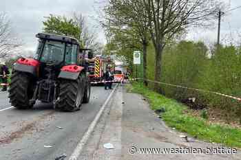 Motorradfahrer (23) in Lebensgefahr