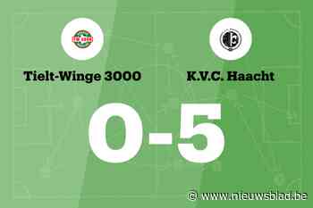 Wedstrijd tussen Tielt-Winge 3000 B en KVC Haacht eindigt in forfaitscore