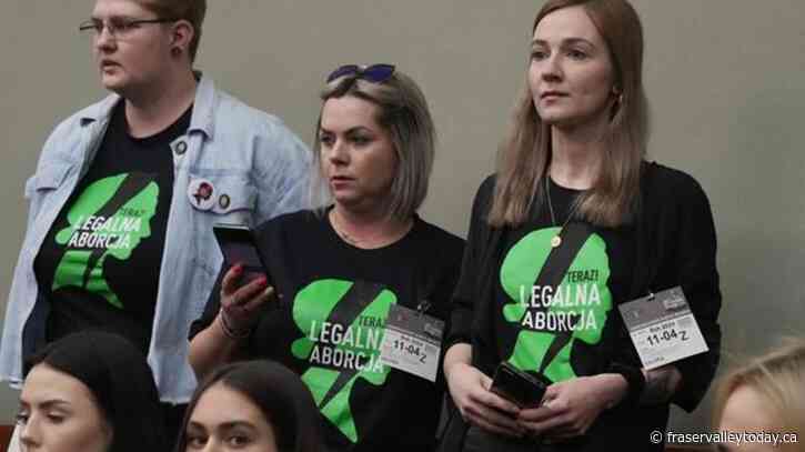 Polish lawmakers vote to move forward with work on lifting near-total abortion ban