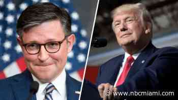 Speaker Mike Johnson to meet with Trump at Mar-a-Lago amid threats to his job