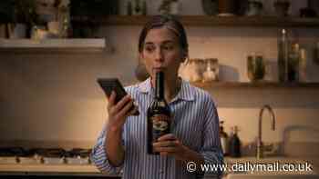 Never waste another drop! New tool lets drinkers blow on the top of a Bailey's bottle to find out how much is left