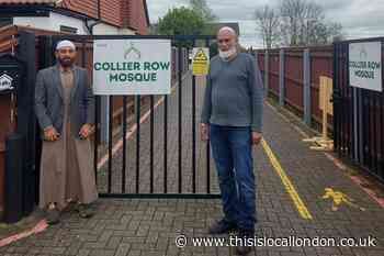 Collier Row Mosque sign damage 'racist', Met Police says