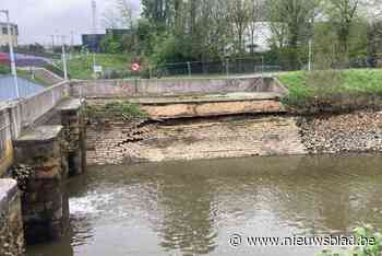 Jaagpad aan Douaneplein maand afgesloten door verzakking