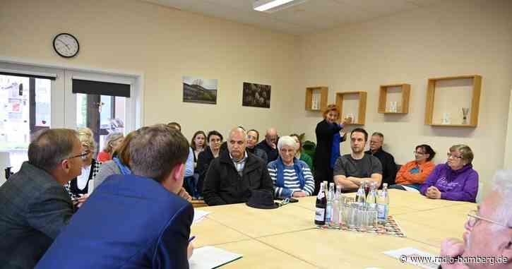 Bürgermeister zum Gespräch vor Ort im Malerviertel