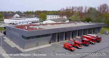 Moderne Feuerwache am Marinestützpunkt Warnemünde
